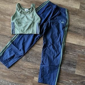 Vintage 90s Adidas track pants